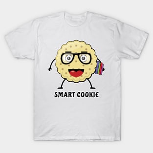 Smart Cookie - Funny Cartoon Illustration T-Shirt